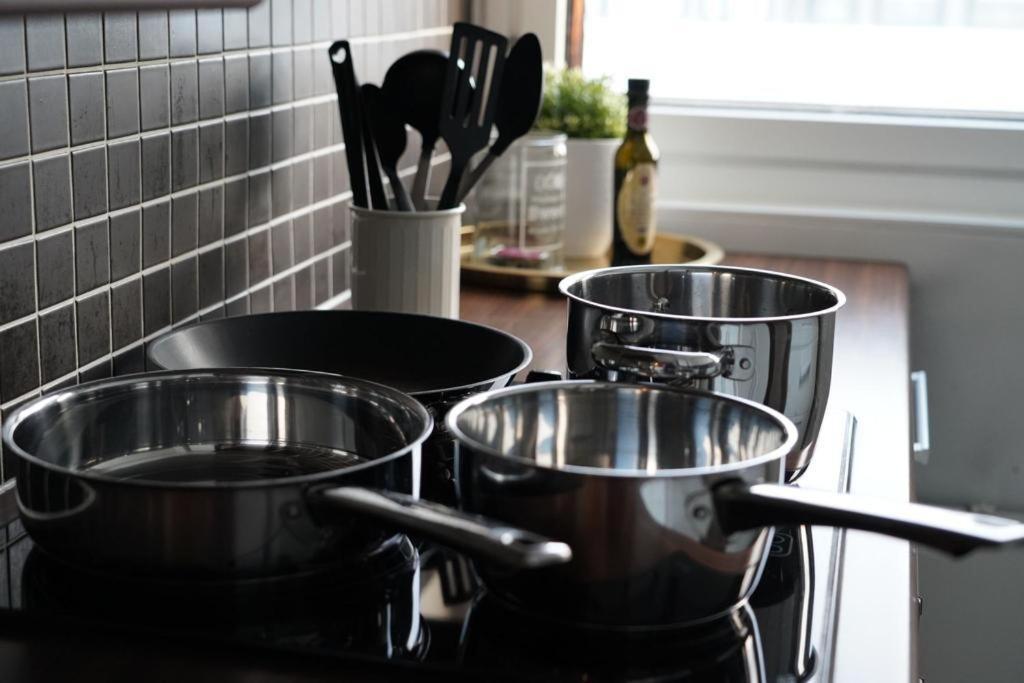 Cozy And Bright 2-Bedroom Apartment Washer And Dryer, King Size Bed 로바니에미 외부 사진